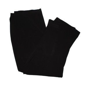 Maggie Barnes Plus Size 22W Black Dress Pants Cuffed Leg Hems